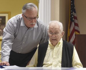 Kingwood Rotary brings meeting to Morgantown to honor longtime member, WWII vet